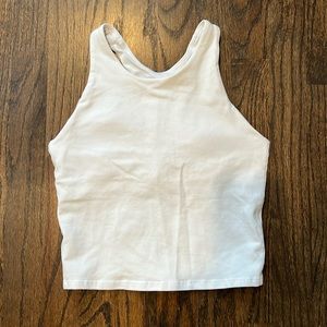 Athleta Girl Long Distance Bra - White - Size XL/14